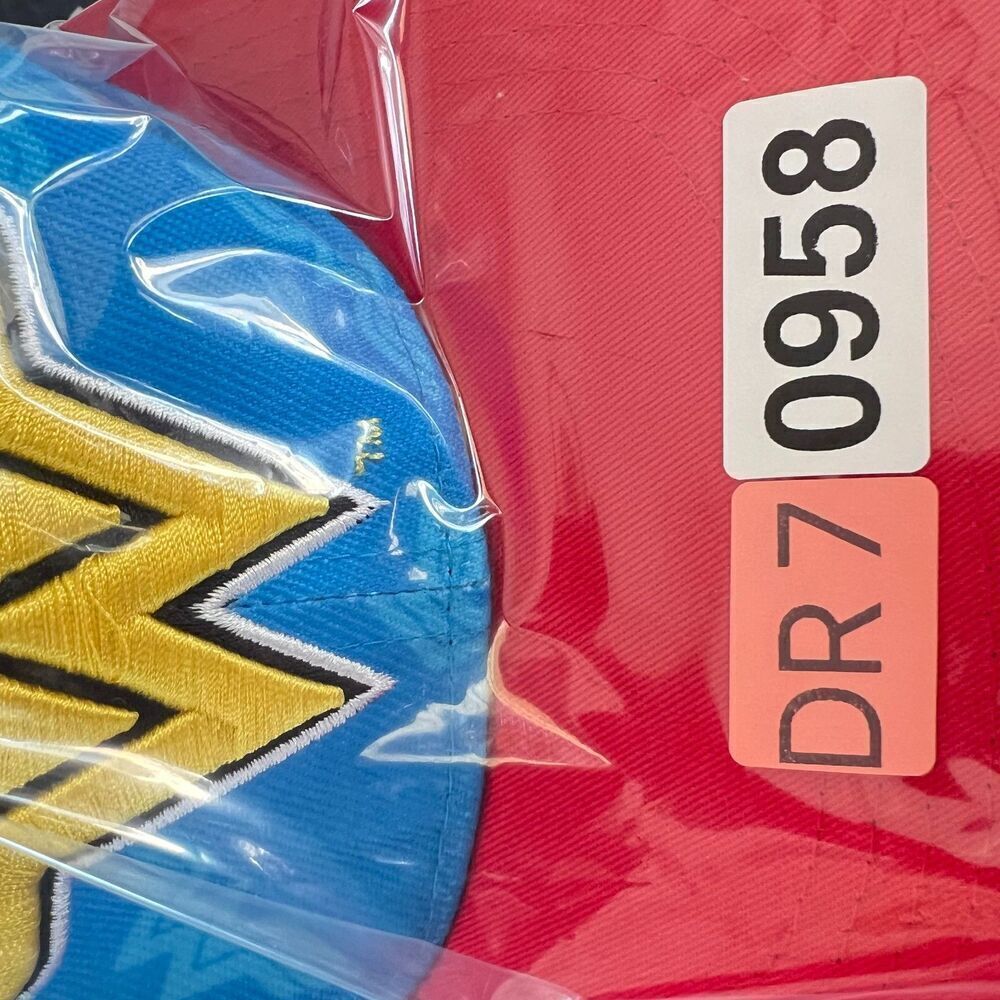 Wonder woman comic DC baseball hat blue red adjustable snapback character. - Picture 8 of 8